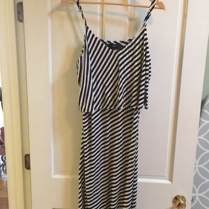 Hi low hem maxi dress